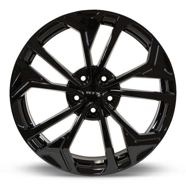 Alloy Wheel, Asan 18x7.5 5x114.3 ET40 CB67.1 Gloss Black